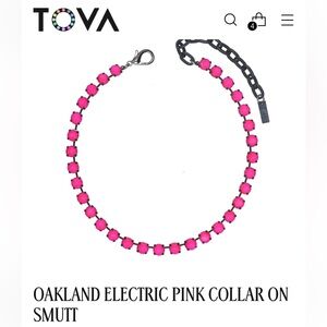 TOVA Electric Pink Necklace
